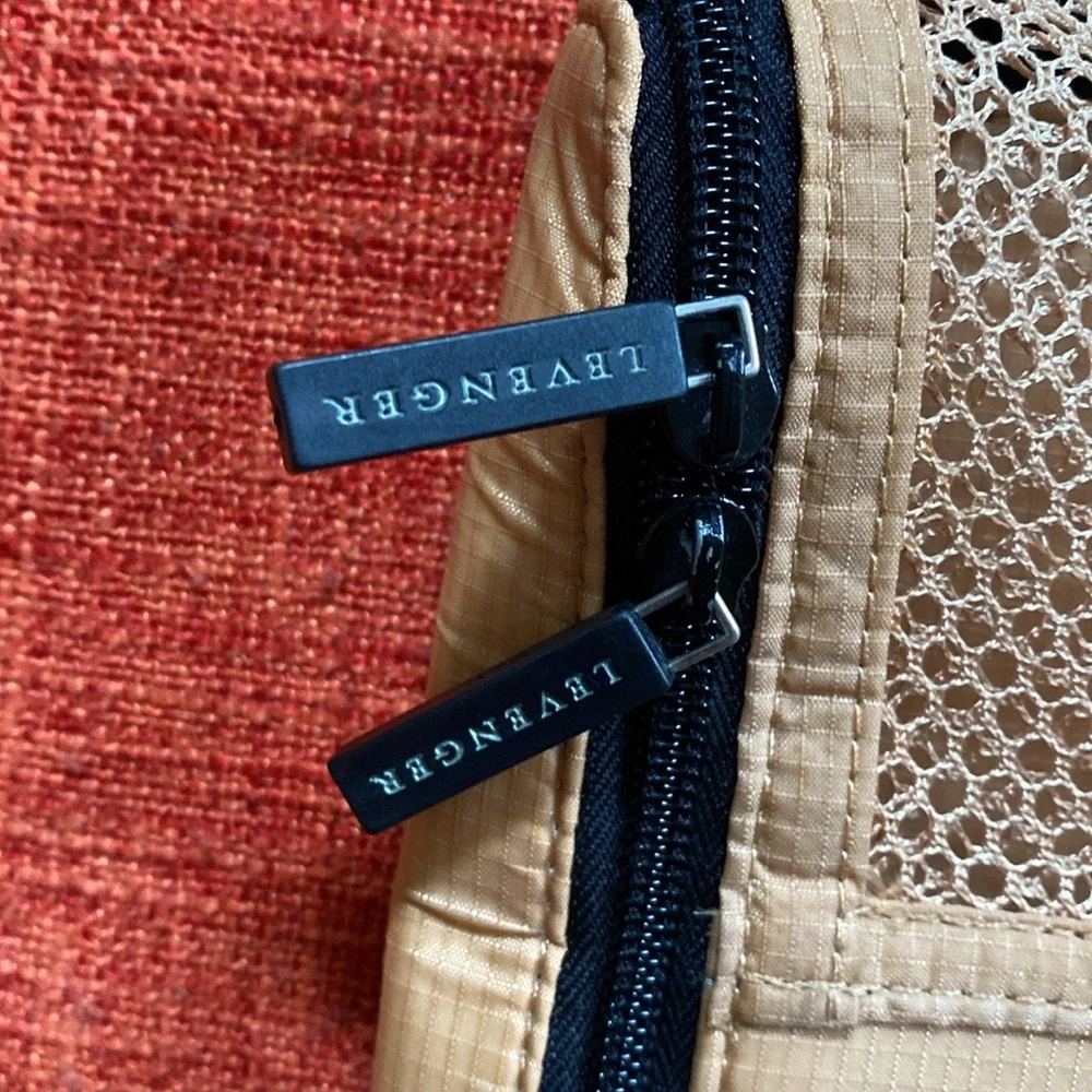 Levenger peach nylon